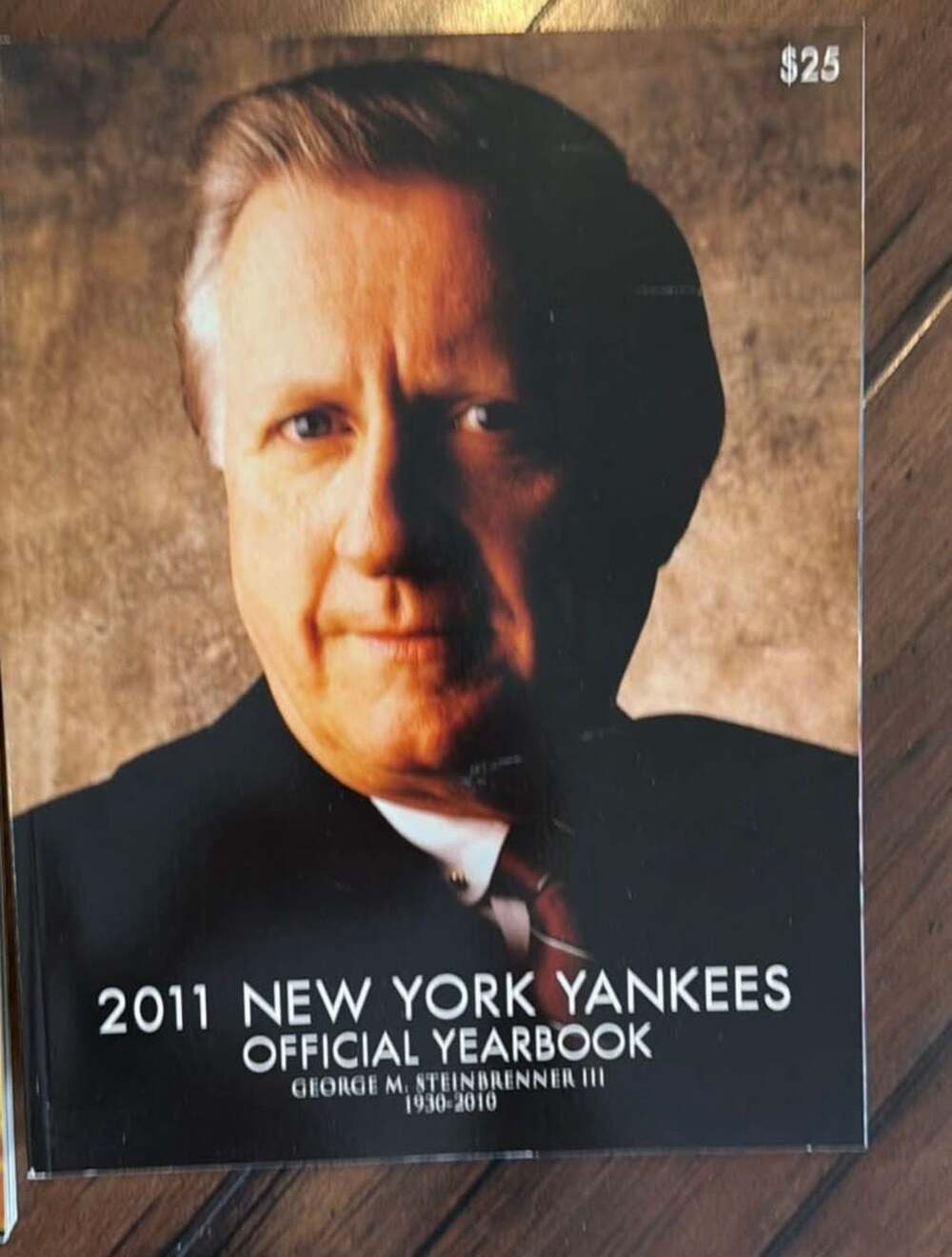 2011 New York Yankees Official Yearbook George M. Steinbrenner III Commemorative